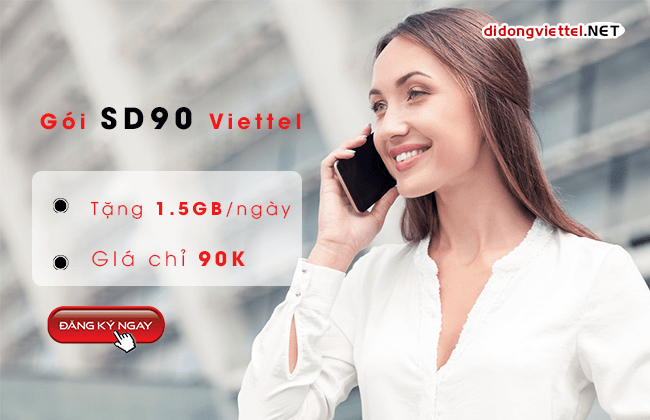 goi cuoc SD90 viettel cach dang ky goi cuoc SD90 viettel