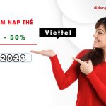 chi tiet lich khuyen mai nap the viettel thang 9 2023